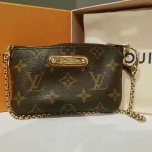 SOLD!! Louis Vuitton Mini Milla Pochette